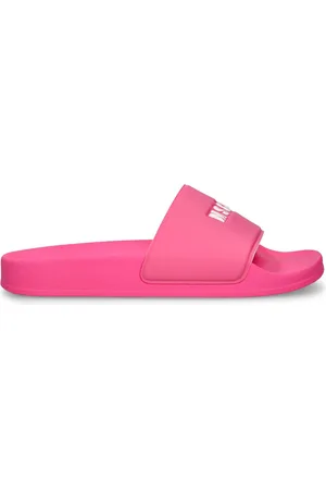 Msgm Sandalias Planas De Goma 15mm