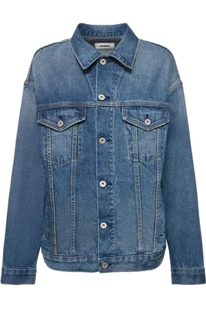 Interior Chaqueta De Denim De Algodón