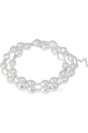 MAGDA BUTRYM Collar Doble Con Perlas Sintéticas