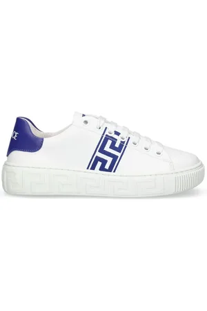 VERSACE Sneakers La Greca De Piel Y Tela