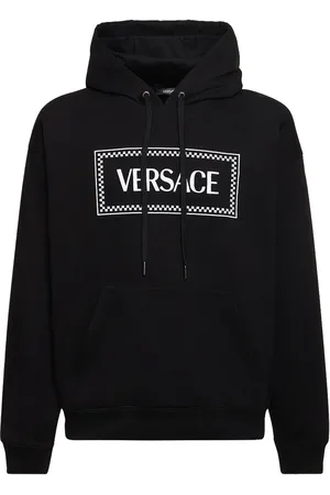 VERSACE Sudadera De Algodón Con Capucha
