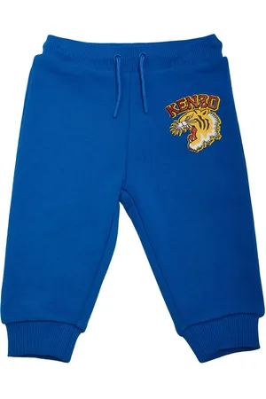 Kenzo Pantalones De Felpa De Algodón