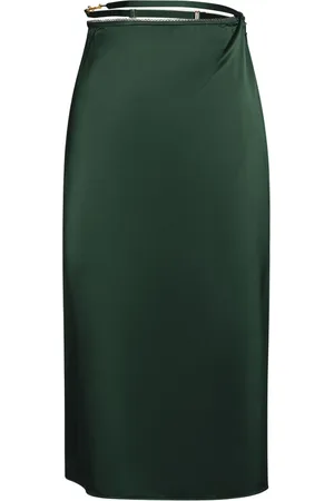 Jacquemus Falda Midi De Satén