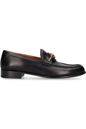 VALENTINO GARAVANI Mocasines De Piel Con Logo V 25mm