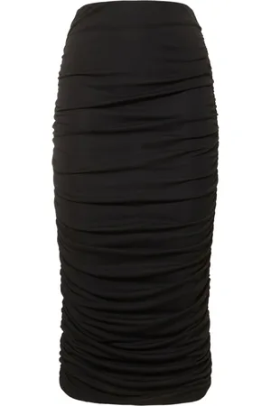 The Andamane Falda Midi De Jersey Stretch