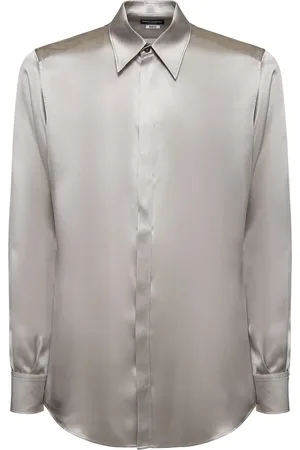 Dolce & Gabbana Camisa De Satén De Seda