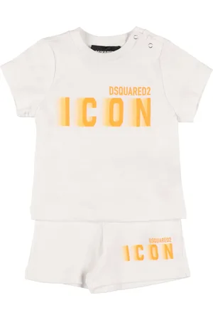Dsquared2 Camiseta Y Shorts De Jersey De Algodón