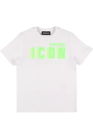 Dsquared2 Camiseta De Jersey De Algodón Estampada