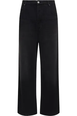Isabel Marant Jeans Anchos De Lyocell Y Algodón