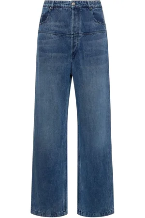 Isabel Marant Jeans Anchos De Lyocell Y Algodón