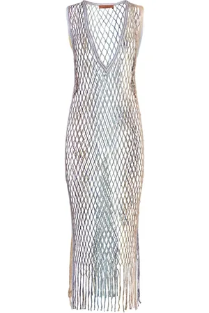 Missoni Vestido Largo De Lúrex