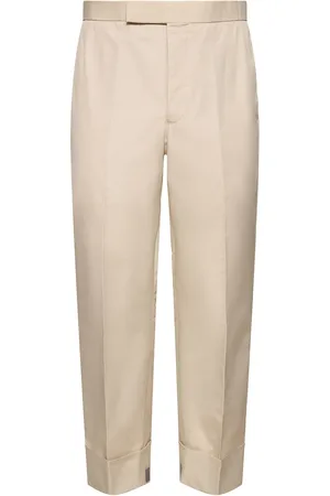 Thom Browne Pantalones De Algodón