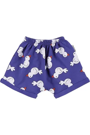 Weekend House Kids Shorts De Felpa De Algodón Con Estampado