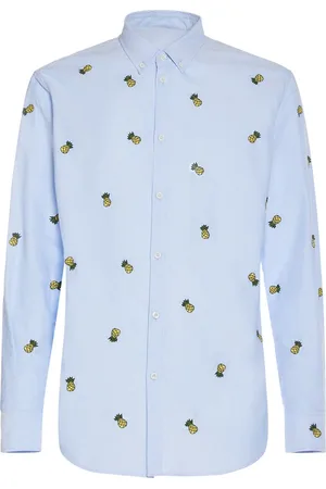 Dsquared2 Camisa De Algodón Bordada