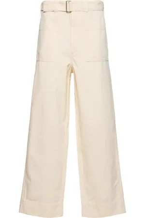 Soeur Pantalones Anchos De Algodón Y Lino