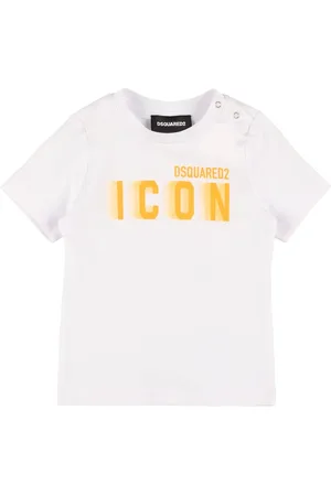 Dsquared2 Camiseta De Jersey De Algodón Con Logo