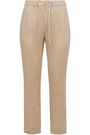 Frescobol Carioca Pantalones Chino De Lino Y Algodón