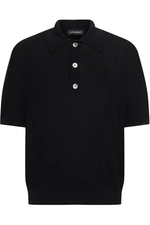 OUR LEGACY Polo De Punto De Algodón
