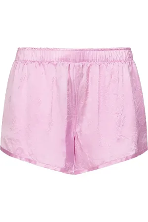 Balenciaga Shorts De Seda Jacquard