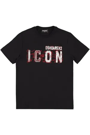 Dsquared2 Camiseta De Jersey De Algodón Con Logo