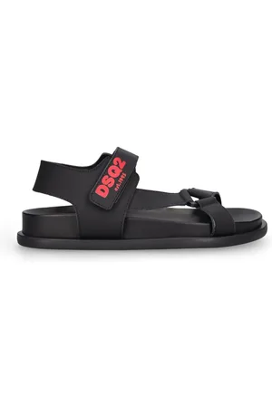 Dsquared2 Sandalias De Piel Con Correas Y Logo