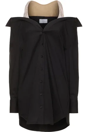 GIUSEPPE DI MORABITO Vestido De Popelina De Algodón