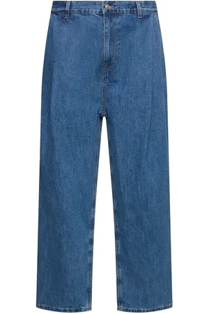The Frankie Shop Jeans Anchos De Denim De Algodón