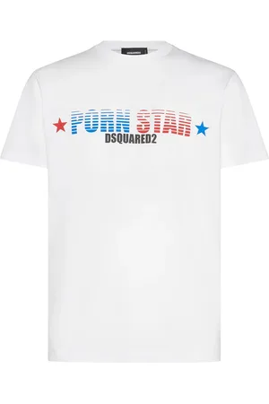 Dsquared2 Camiseta De Algodón Estampada