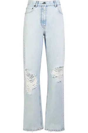 The Row Jeans Rectos De Algodón