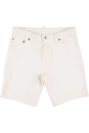 Dsquared2 Shorts De Denim De Algodón Stretch