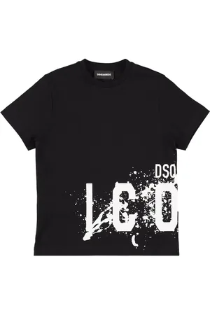 Dsquared2 Camiseta De Jersey De Algodón Estampada