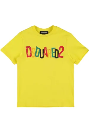 Dsquared2 Camiseta De Jersey De Algodón Estampada