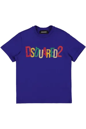 Dsquared2 Camiseta De Jersey De Algodón Estampada