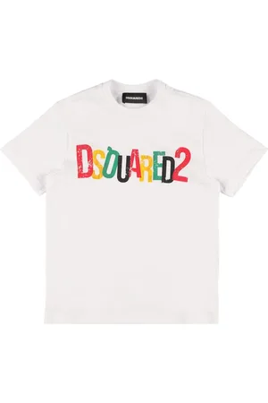 Dsquared2 Camiseta De Jersey De Algodón Estampada