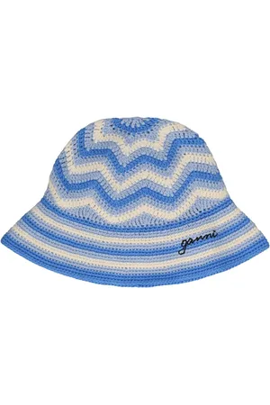 Ganni Gorro Pescador De Crochet De Algodón Orgánico