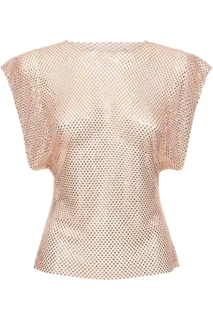 Serafini Top Red Con Decoraciones