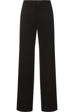 Dolce & Gabbana Pantalones Rectos De Algodón