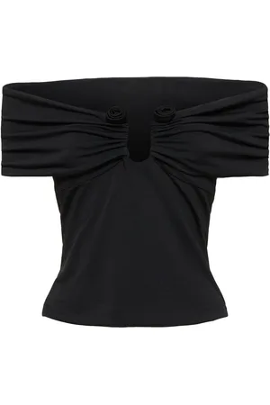 MAGDA BUTRYM Top De Jersey Con Hombros Descubiertos