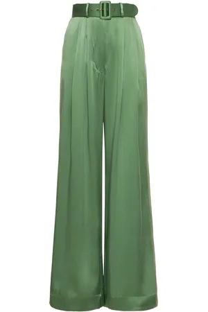 ZIMMERMANN Pantalones Anchos De Seda