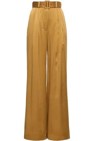 ZIMMERMANN Pantalones Anchos De Seda