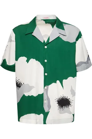 VALENTINO Camisa Con Manga Corta