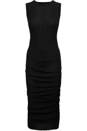 Marc Jacobs Vestido De Lana Acanalada