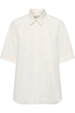 Loulou Studio Camisa De Lino Y Viscosa