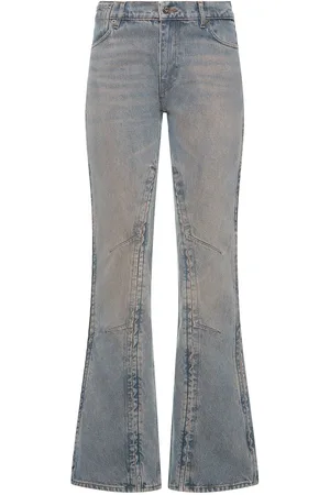 Y / PROJECT Jeans De Denim Con Aberturas