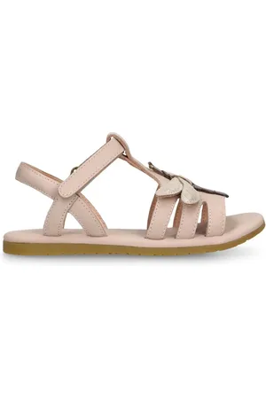 Donsje Sandalias De Piel Con Parche