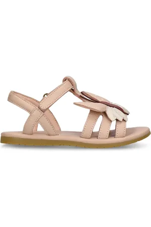 Donsje Sandalias De Piel Con Parche