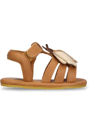 Donsje Sandalias De Piel Con Parche