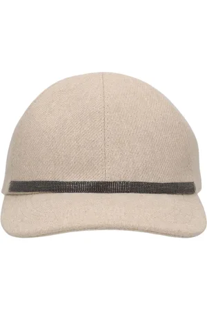 Brunello Cucinelli Gorra De Gabardina