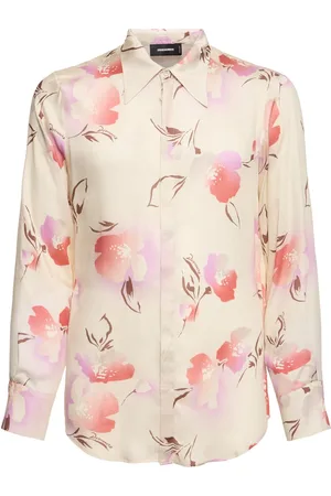 Dsquared2 Camisa De Viscosa Con Estampado