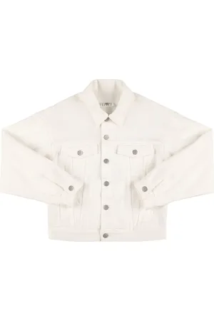 Maison Margiela Chaqueta De Algodón Denim